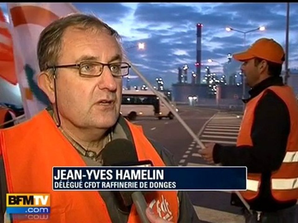 La grève à la  raffinerie de Donges reconduite