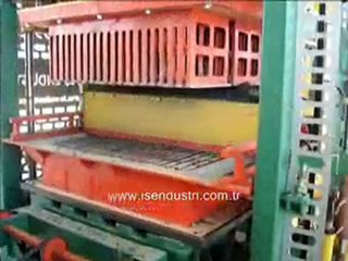 İŞ ENDÜSTRİ10 lu  Bims Blok , Ponza Briket Üretim  Makinası - Concrete Block Machine