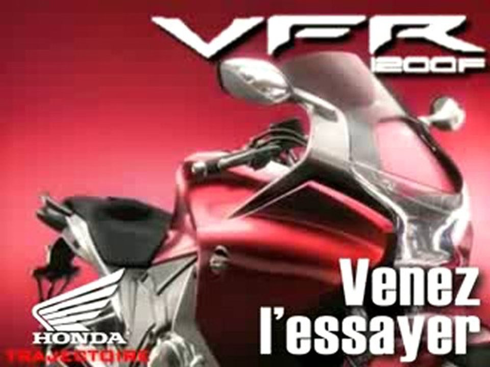 Honda VFR 1200F  - Trajectoire