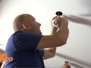 48hBRICO avec Weldom : faux plafond et installation de spots