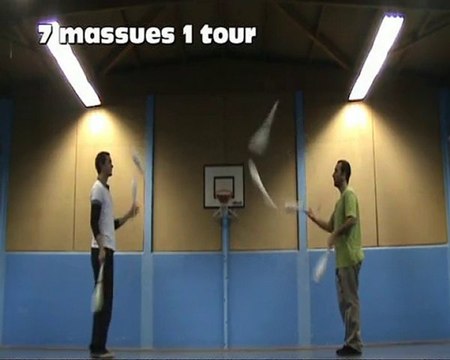 benoit et florian passing de 4 à 8 massues