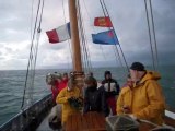 Le Belem arrive à Granville