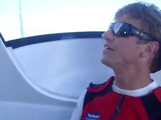 Entraînement à bord de Virbac-Paprec 3