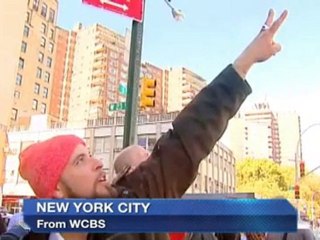 Ovni dans le ciel de new york 13 octobre 2010