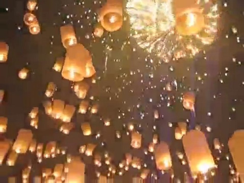 Flying Lanterns, Sky Lanterns, Chinese Lanterns, Thailand