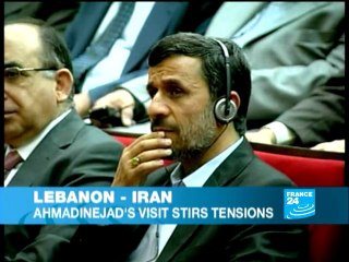 Israelis wary of Ahmadinejad border tour in Lebanon