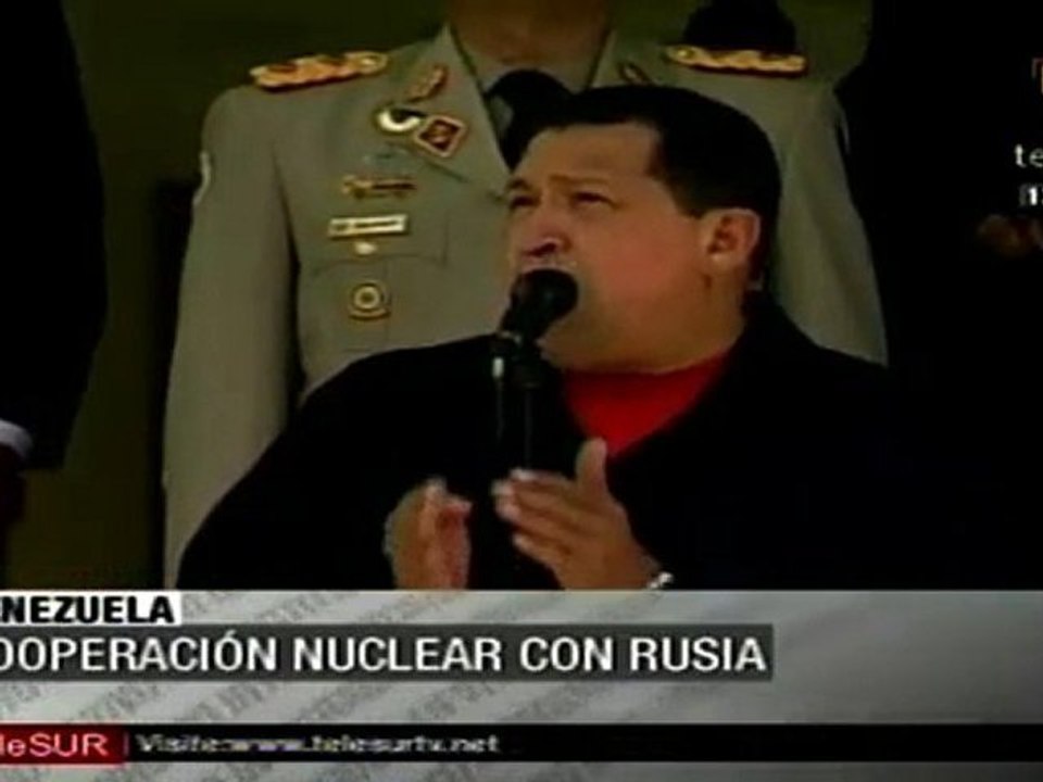 Chávez: Venezuela entrará en el camino de la energía nucl