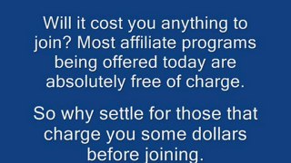 So Many Affiliate Programs! Which One Do I Choose?