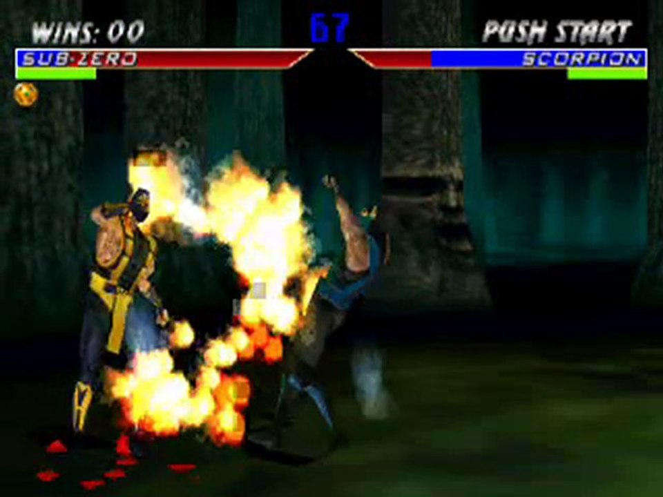 Mortal Kombat 4 Reiko - Subzero vs Scorpion - Raiden