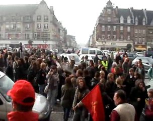 Manifestation du 12 octobre à Cambrai