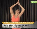 Boyun agrisina karsi ayakta egzersizler