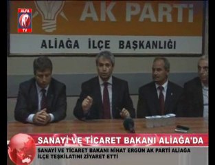 Sanayi ve Ticaret Bakanı Aliağa'da 2