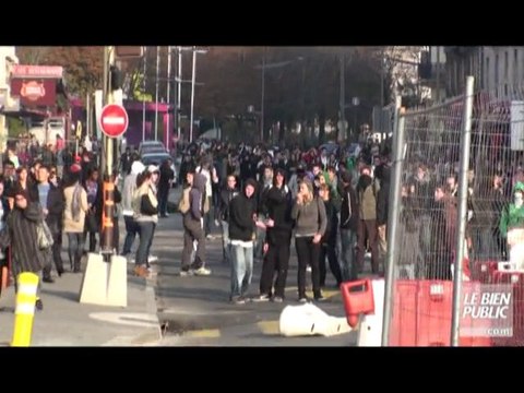 manif des lycéens 14 octobre 2010 à Dijon