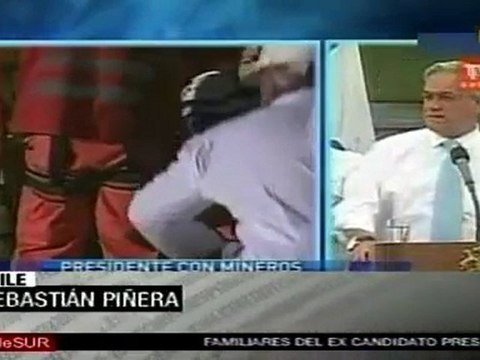 Piñera: No vamos a dejar solos a los mineros rescatados