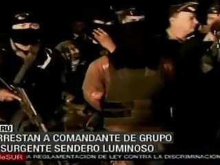 Arrestan a comandante de grupo insurgente Sendero Luminoso