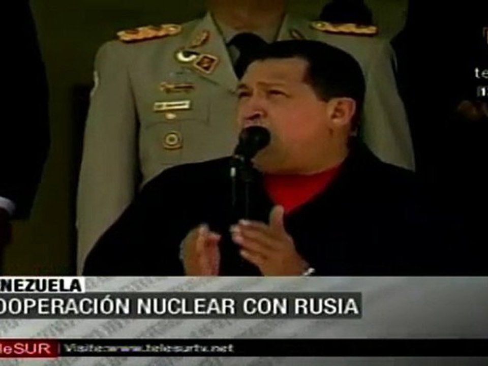 Chávez: Venezuela entrará en el camino de la energía nuclear