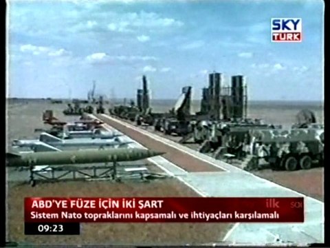 ABD'ye Füze İçin İki Şart