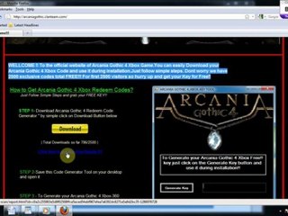 free codes arcania gothic 4
