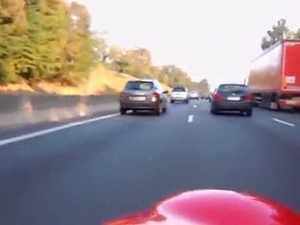 SECMA F16 essai sur autoroute
