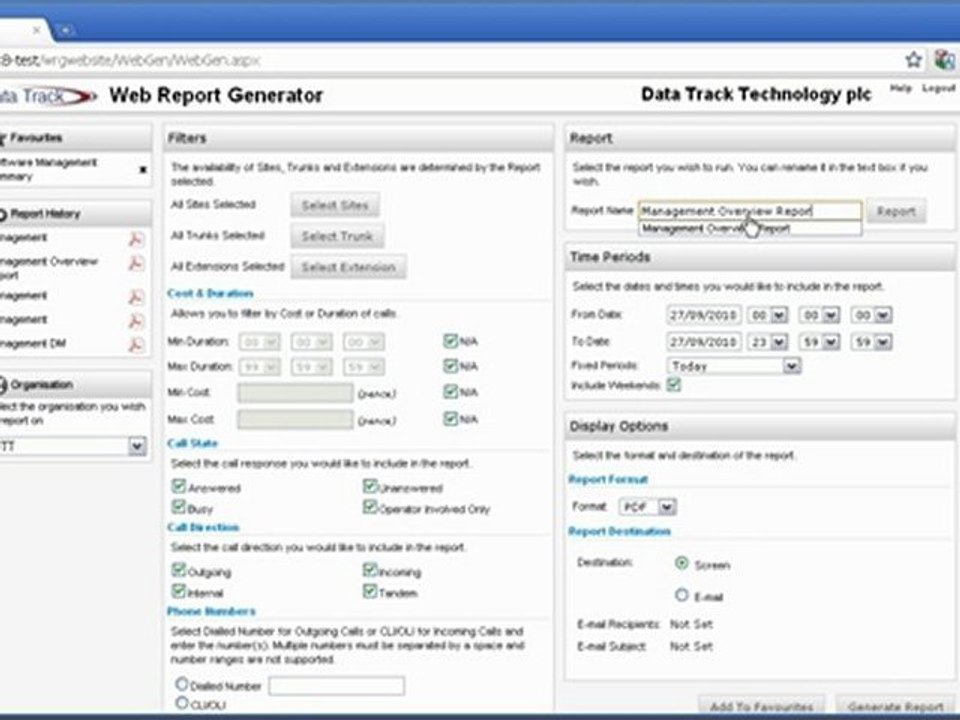 Web Report Generator 3 Demo for Eclipse CMS