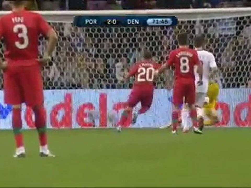 Portugal 3-1 Danemark (Euro 2012)