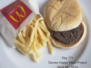 Un menu McDonalds qui ne se désintègre pas pendant 180 jours