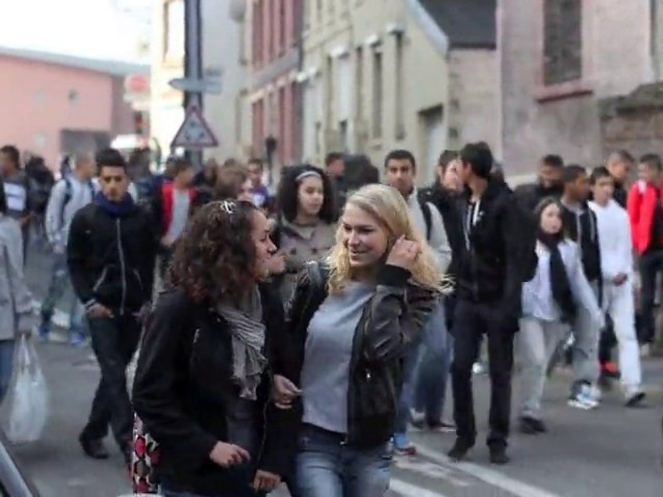 Maubeuge : Manifestation des lycéens