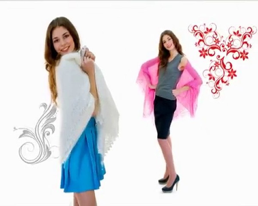 Оренбургский пуховый платок Orenburg downy shawl паутинки