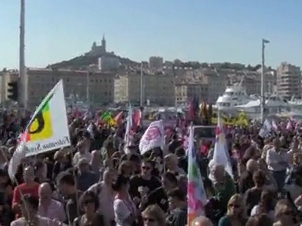 Manif du 12 Octobre contre la réforme des retraites du gouve