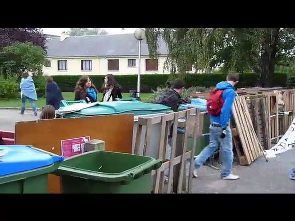 Blocus au lycée littré