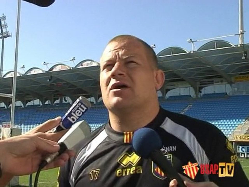 Les ITV d'avant match USAP TREVISE
