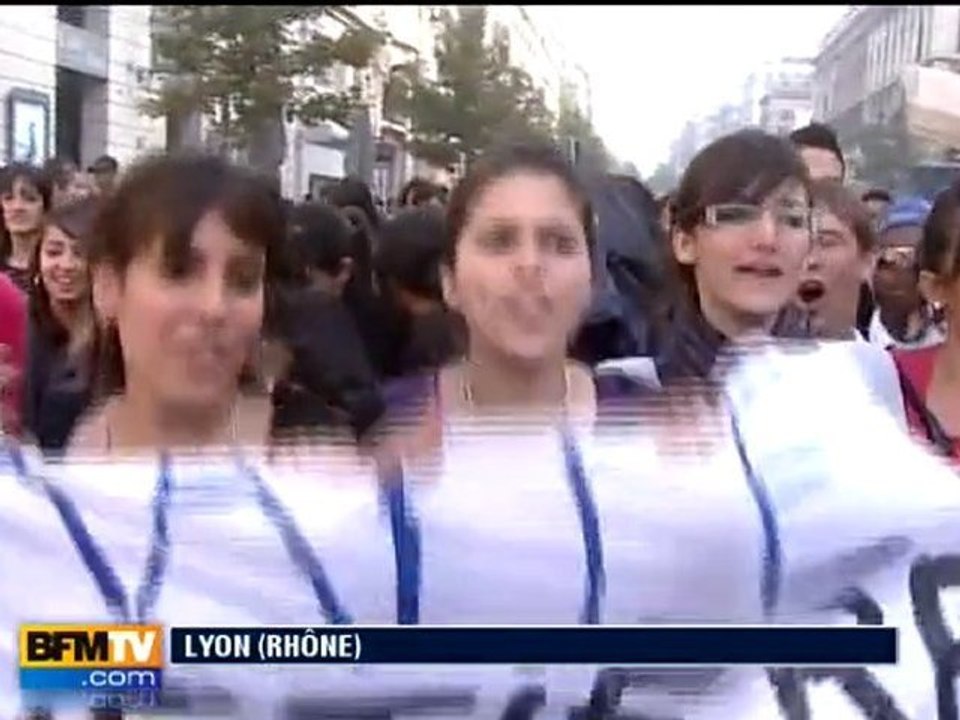 Deuxième round des manifestations de lycéens