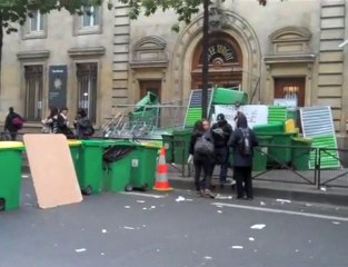 Le lycée Turgot bloqué vendredi 15 octobre 2010