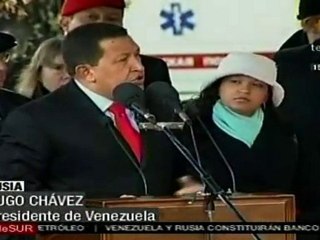 Participa presidente Chávez en inicio de construcción monu