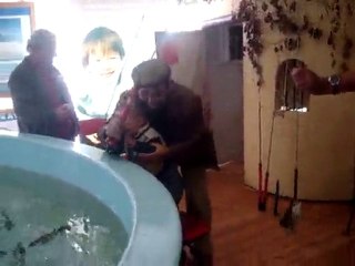 said et hamza à la pêche de la truite