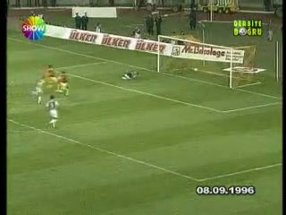 Galatasaray 0 - Fenerbahçe 4 8 Eylül 1996 Gol Saffet