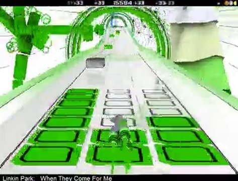 Linkin Park - When they come for me - Audiosurf