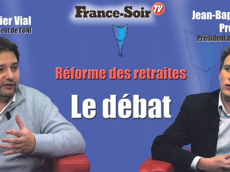 Débat UNEF/UNI sur les retraites