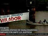 La audiencia contra los diez asambleístas de Gualeguaychú