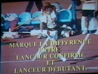 Analyse technique Javelot