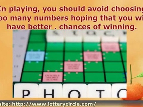 Techniques in Picking the Winning Lottery Numbers