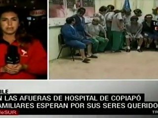 Tres mineros abandonan el hospital