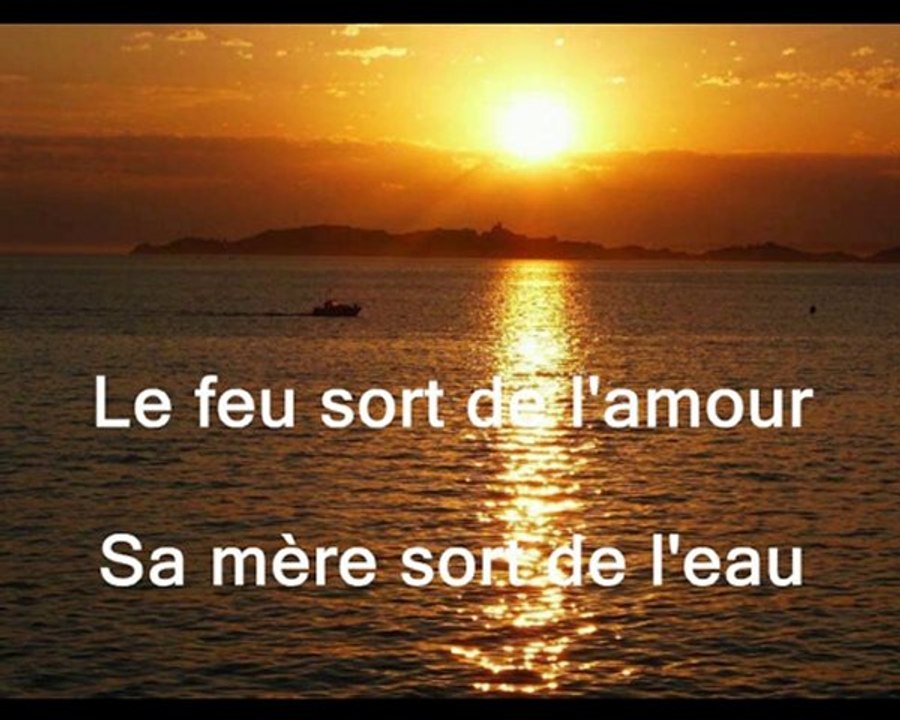 L'amour c'est comme la mer