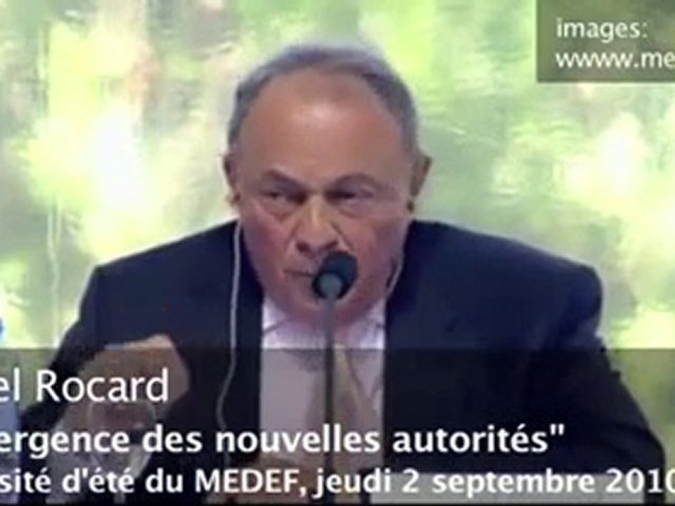 Rocard Parle Aux Patrons - A voir ABSOLUMENT - FAIRE TOURNER