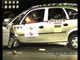 LATIN NCAP DEBUTO CON PESIMAS PUNTUACIONES - Meriva GL Plus