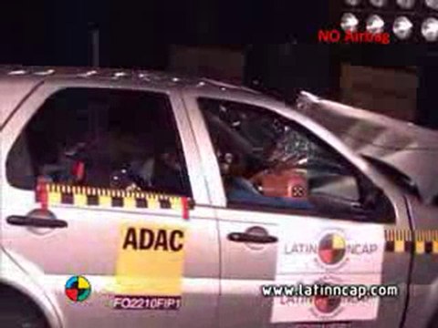LATIN NCAP,PESIMAS PUNTUACIONES-FIAT Palio ELX 1.4 NOAirbags