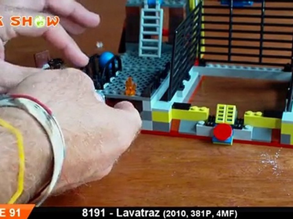 LEGO Power Miners Lavatraz Review : LEGO 8191