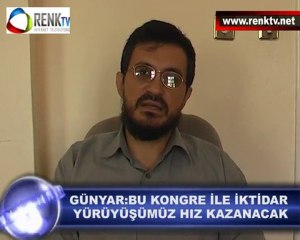 Günyar Bu Kongre İle İktadar Yürüşümüz Hız Kazanacak