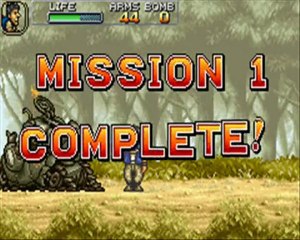 [Wt] Metal slug advance : Mission 1 complete