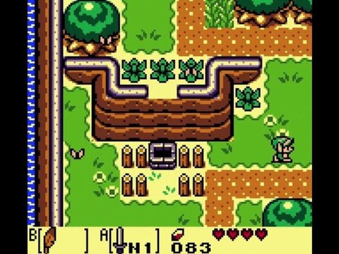 Zelda Link's Awakening DX 2) La cave Flagello